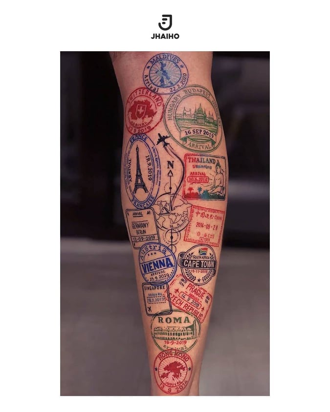 hand tattoos for men - wanderlust tattoo - The Dashing Man