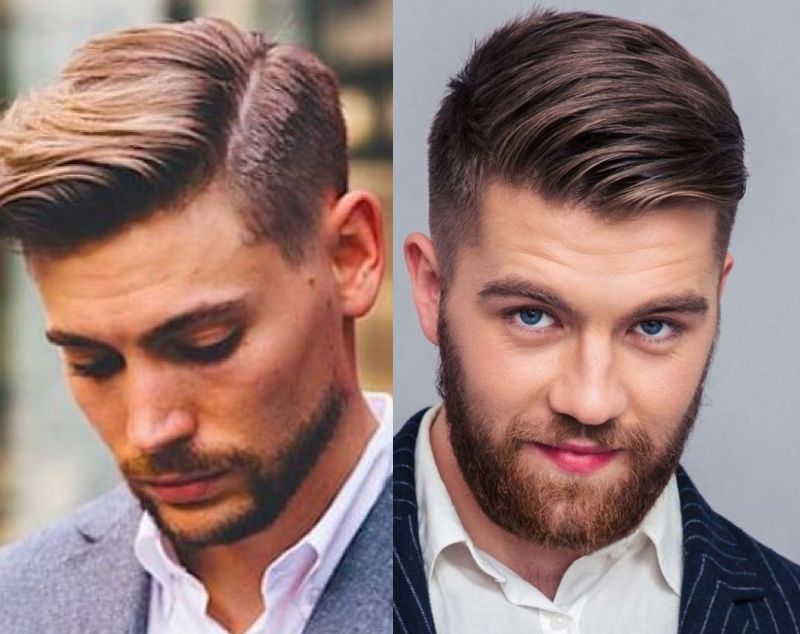 men's hairstyles - Short Side Part hairstyle for men- The Dashing Man