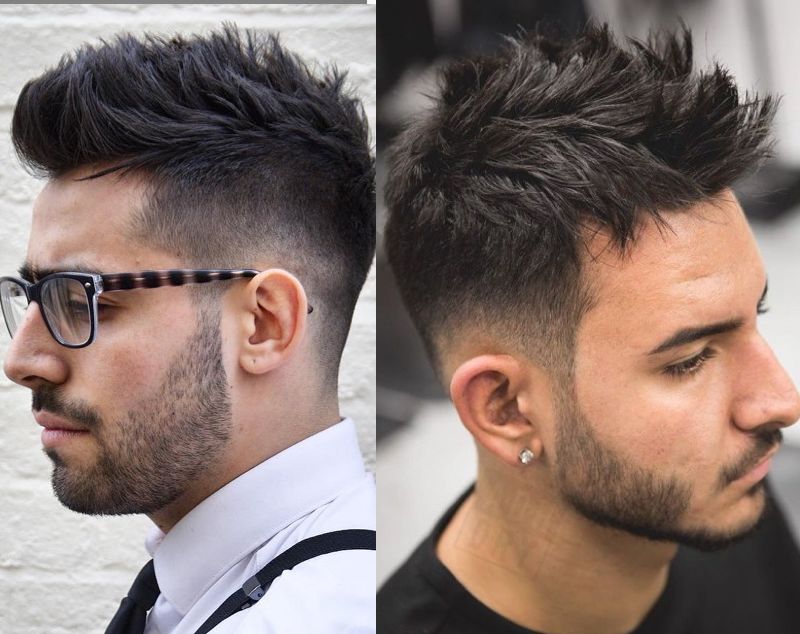 men's hairstyles - faux hawk hairstyle for men- The Dashing Man
