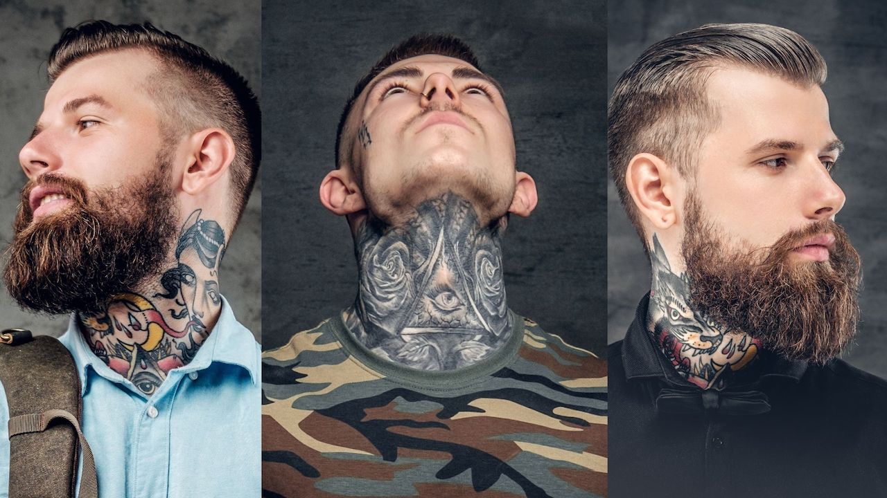20+ Trendy Neck Tattoos For Men - The Dashing Man