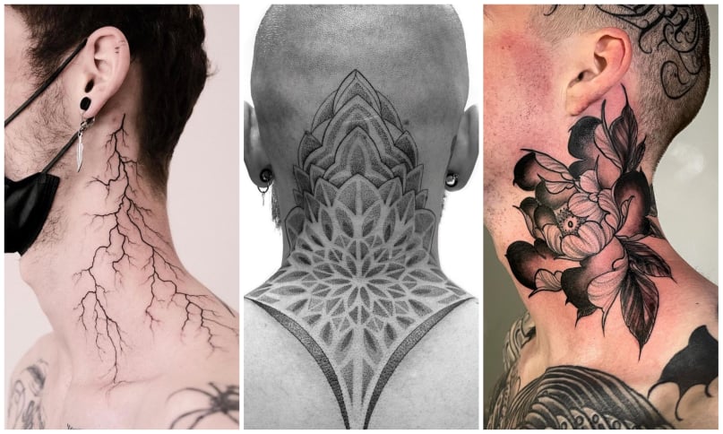 20 Badass Neck Tattoo Ideas For Men - The Dashing Man