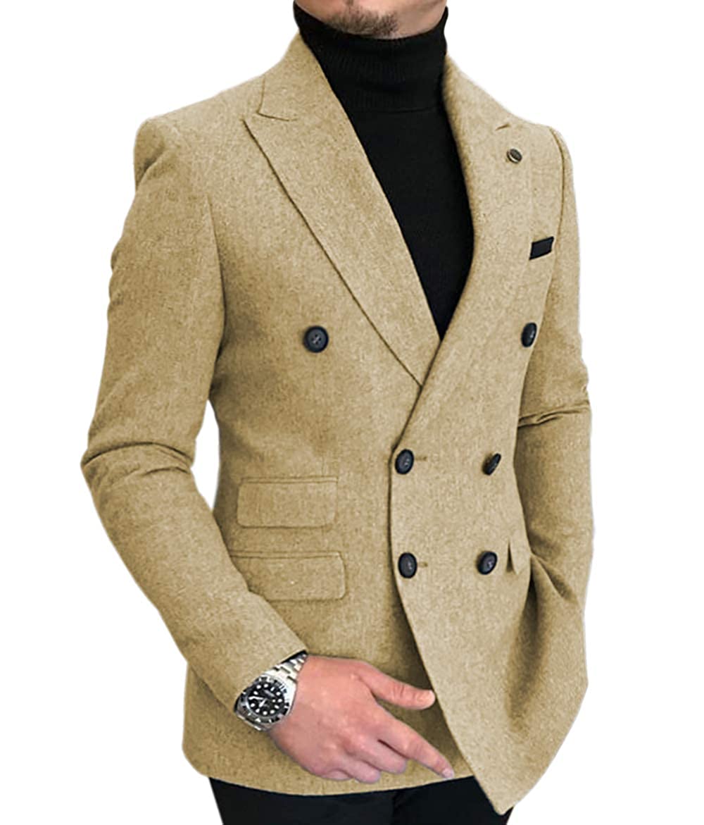 Tweed Blazer with Jeans Look - The Dashing Man -1