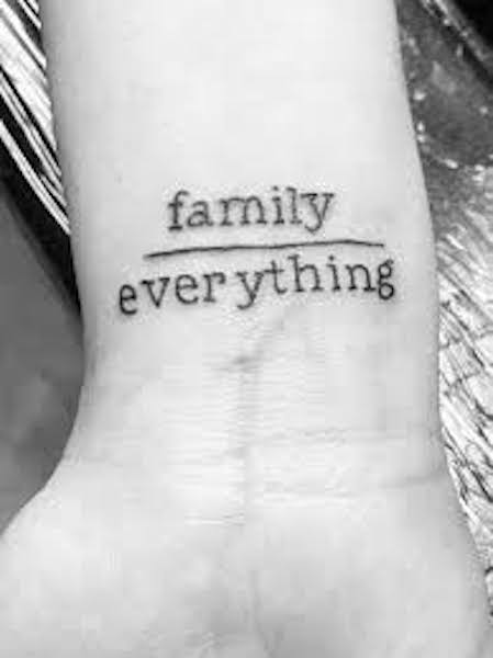 Family Tattoo Ideas - The Dashing Man