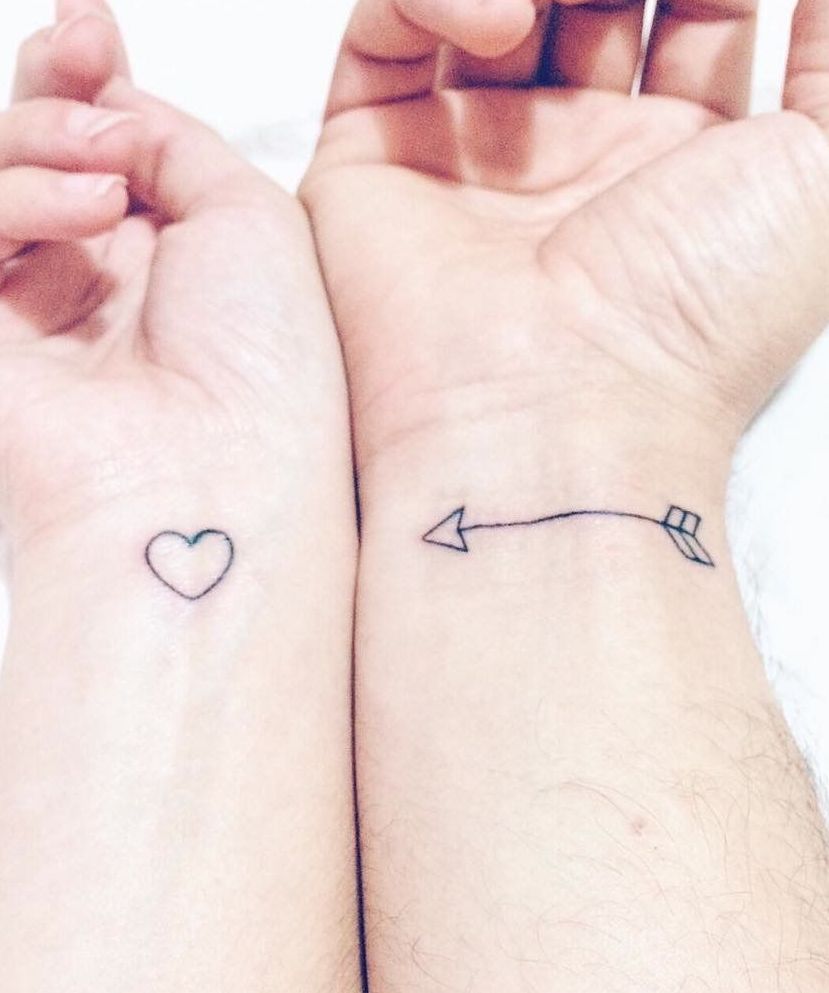 20+ Unique Matching Tattoos for Couples - The Dashing Man