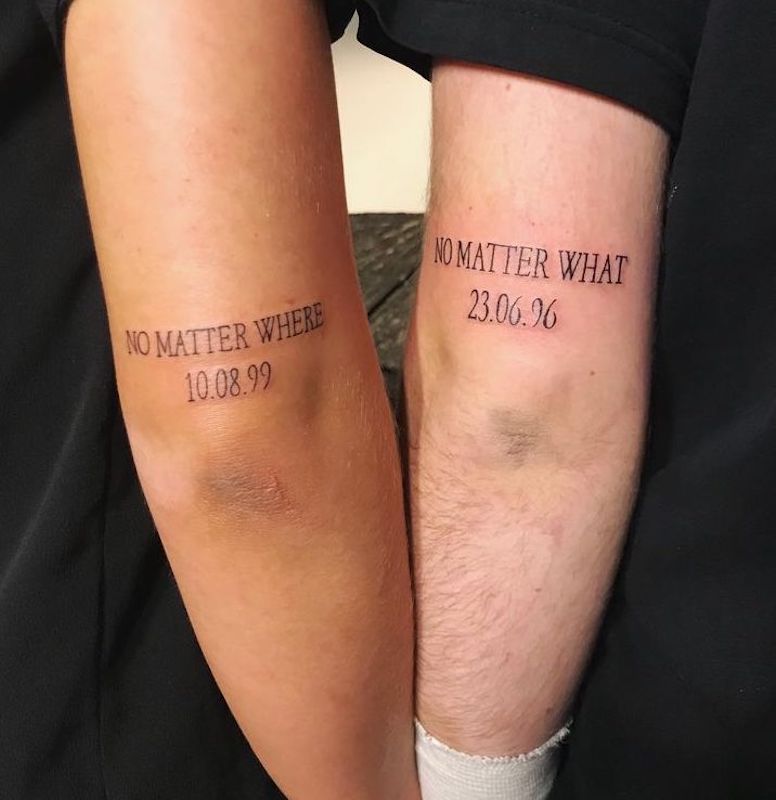 Quotes - best friends tattoos - The Dashing Man 