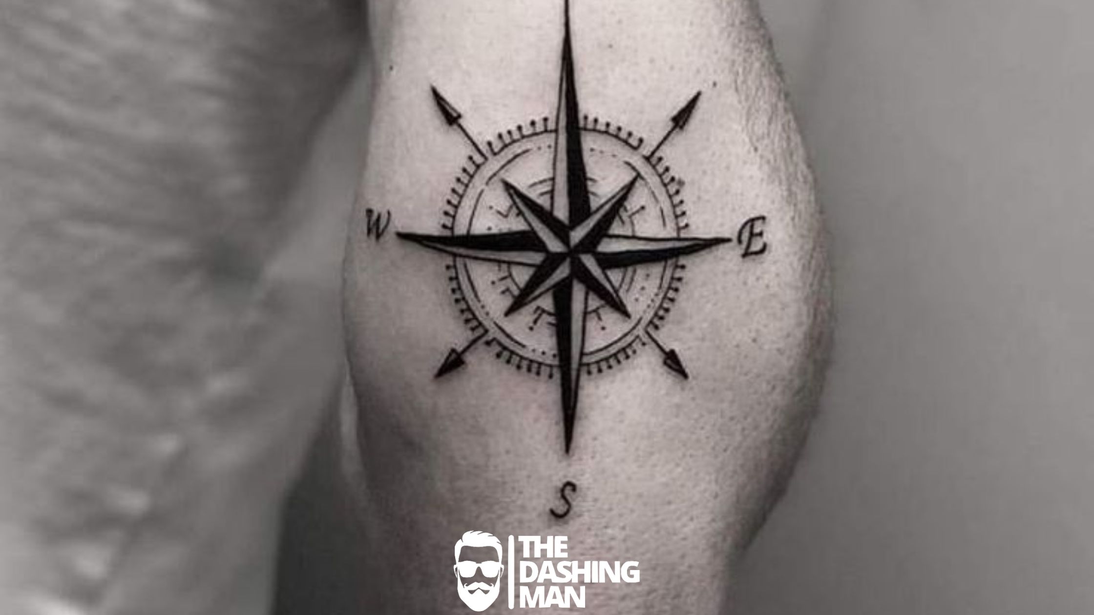 Unique compass tattoo design with meaning