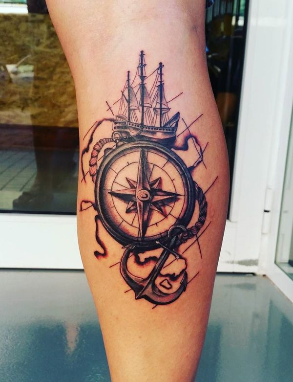 Anchor Tattoo Designs With Meaning - The Dashing Man