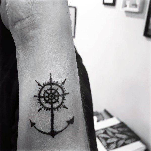 cool Anchor Tattoo Designs With Meaning - The Dashing Man