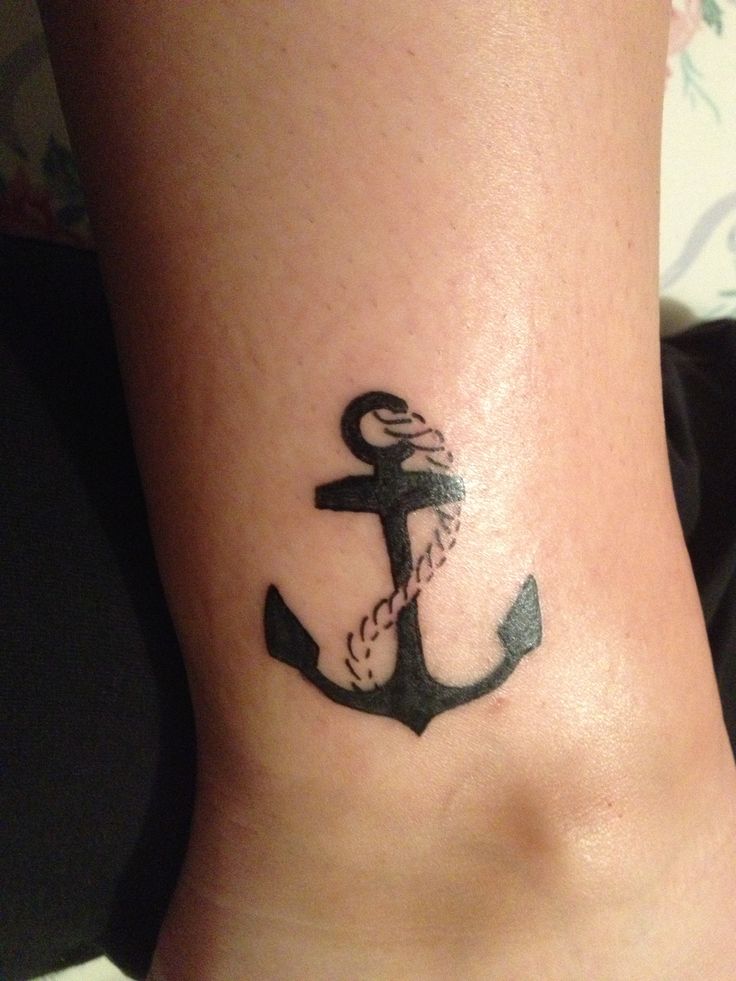 bold Anchor Tattoo Designs With Meaning - The Dashing Man