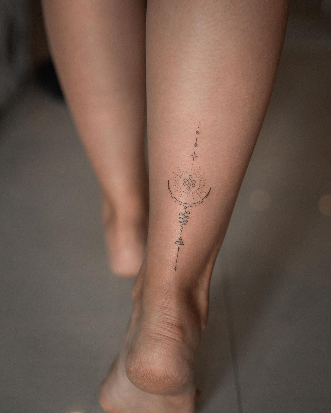 Leg Tattoo