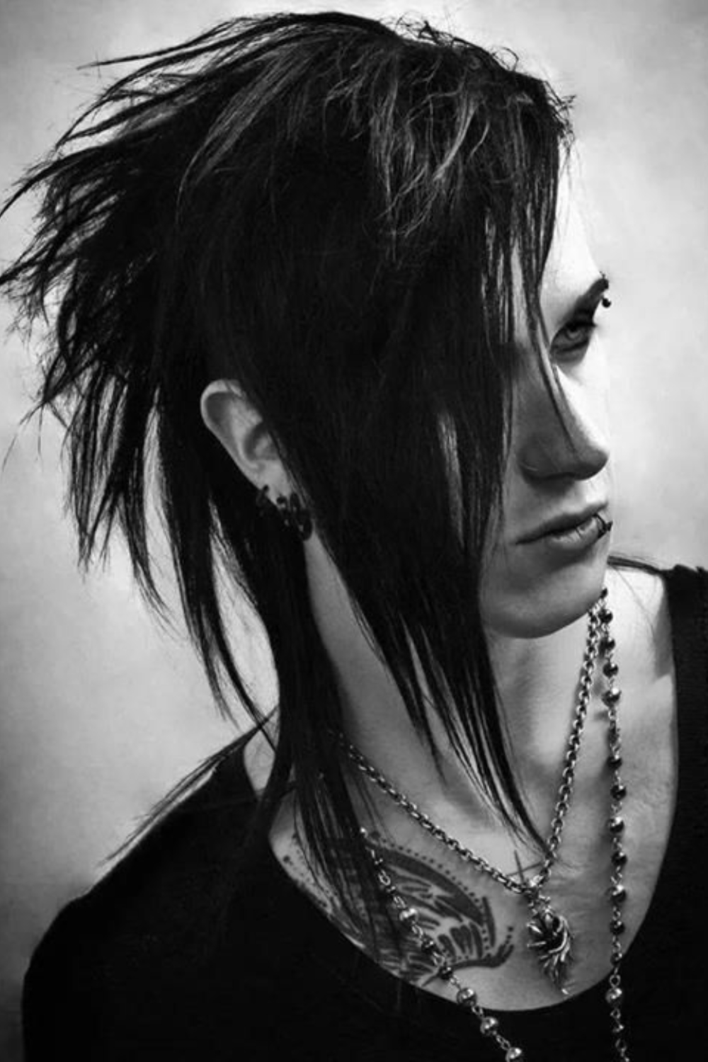 Goth Hairstyle For Men To Show Their Edgy Style